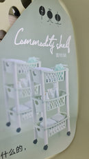 3-Tier Basket Rack with Wheels – Mobile Storage Organizer for Home & Kitchen