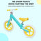 Toddler Balance Bike – 11” No-Puncture Wheels, Adjustable Seat, & Carry Handle (18–48 Months)