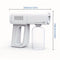 Rechargeable Nano Spray Gun – Wireless Sanitizer Sprayer with Blue Disinfection Light