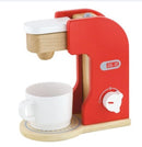 Wooden Coffee Maker Toy – Pretend Play Kitchen Appliance for Kids