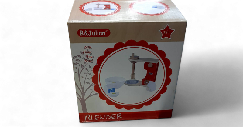 Wooden Coffee Maker Toy – Pretend Play Kitchen Appliance for Kids
